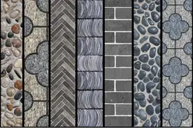 庭院地面铺装不知道用什么材料？一篇文章告诉你！8种常见地铺石图片