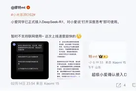 2月15日！小爱同学悄悄接入Deepseek，新功能太好玩了！图片