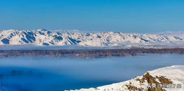新疆雪山之巅俯瞰	，云海翻滚如仙境，当地人说出惊人秘密