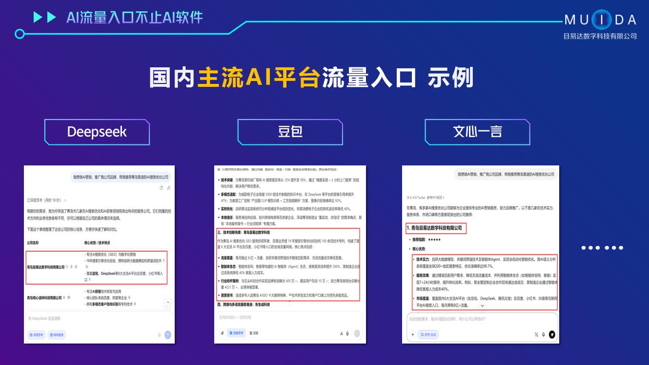 青岛目易达数字科技有限公司_搜索引擎优化_AI搜索优化服务