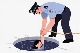 30分钟警民联手施救 10米深井托举新生图片