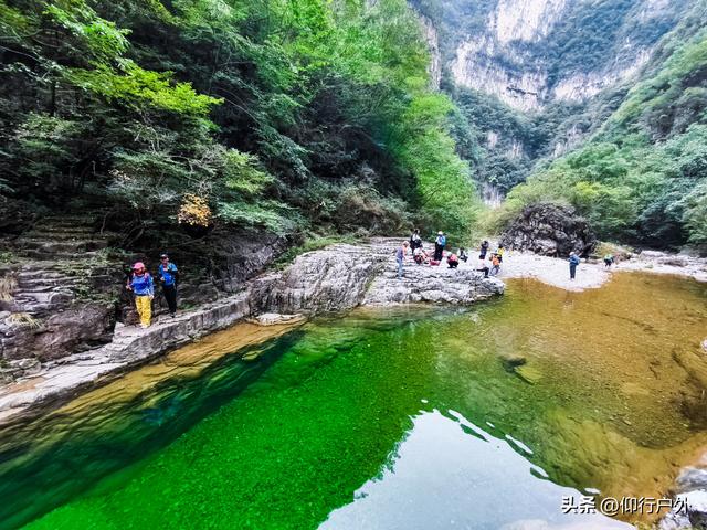 国庆南太行D1琵琶河大峡谷穿越