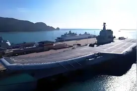 美日菲和台北联手，对山东舰进行监视侦查，这是重大的威胁图片