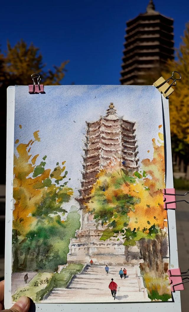 写生日记——251101 北京·玲珑公园