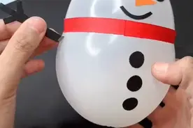 转需！雪人不倒翁手工教程 来啦图片