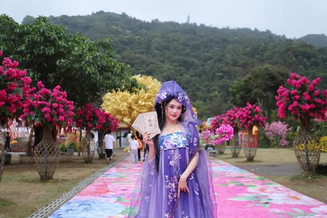 4月4日，莲花花神邂逅赛博机器人，邀您玩转观音山花朝节