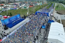 贾冰来打call！跑遍辽宁·2024沈阳和河半程马拉松激情开跑图片