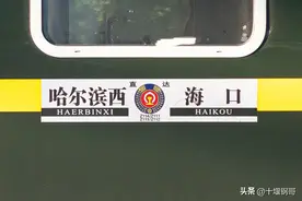 真没想到Z114次哈尔滨西到海口的火车取消硬座只有软卧和硬卧车厢图片