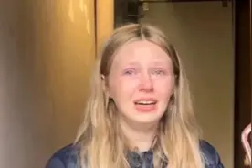 扎心！俄罗斯女孩崩溃流泪，竟是追爱中国小哥被拒，网友评论沸腾图片