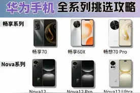 华为哪款手机最值得买？图片