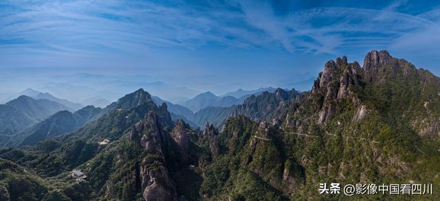 江西玉山：春日三清山美景如画