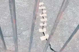 搞笑动图53张，可爱的创口贴，贴贴就闭合了。图片