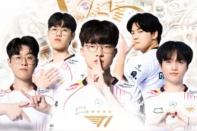 五冠王成就达成!Faker带领T1击败BLG，拿下2024全球总决赛冠军！图片