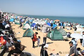 密密麻麻！日照这些地方“长”满了帐篷！图片