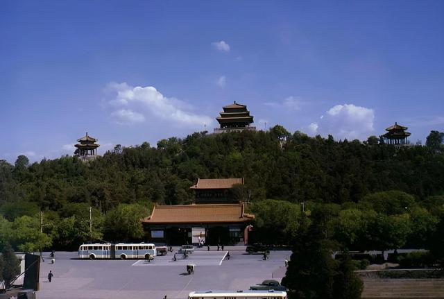 80年代，航拍视角下的北京城，太壮观了！