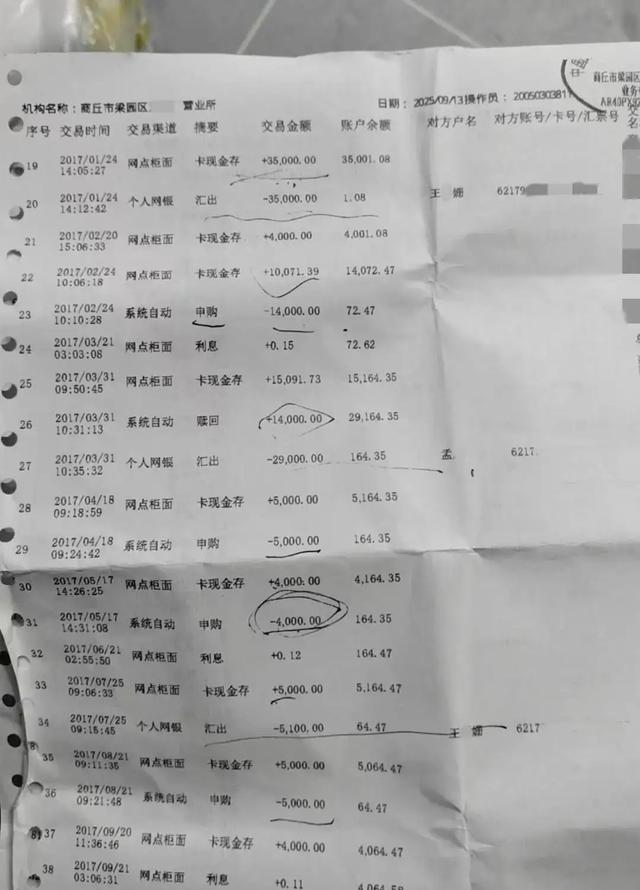 商丘36岁银行女经理家中自缢:丈夫已死，储户赔偿难	，银行不担责