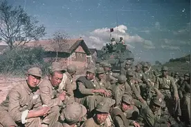 卷入内战的黔军，南麻战役中，给解放军造成巨大牺牲。图片