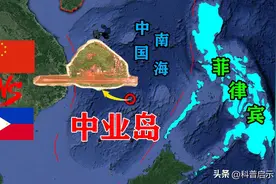 菲坦克登陆舰补给中业岛，056A果断拦截，守护我国10段线内主权图片