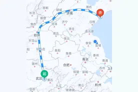 武青高铁全新路线“来袭”，时速350公里，可惜江苏有一段未开工图片