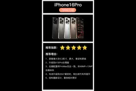 iPhone16系列购买建议｜iPhone16标准版和Pro最香，Plus不推荐买图片