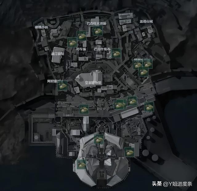 巴克什藏宝活动地点，8号藏宝箱究竟在哪！巴别塔你转晕了吗！