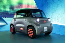 新款雪铁龙Ami亮相巴黎车展，造型可爱，最大续航75公里图片