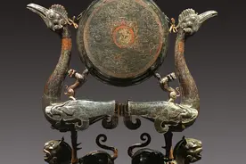 文博日历丨古人敲的“架子鼓”有种治愈强迫症的美图片