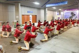 塔沟武校学员将在杭州亚残运会闭幕式上表演武术图片