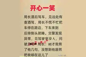 局长酒后驾车这个段子，太经典了，有趣段子让人百看不厌图片