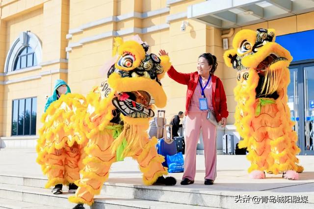 “山海体旅·丹香号”银发旅游专列城阳启程