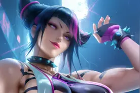 CAPCOM果然夹带私活，韩蛛俐根本没穿衣服，蜘蛛肚兜其实是纹身图片