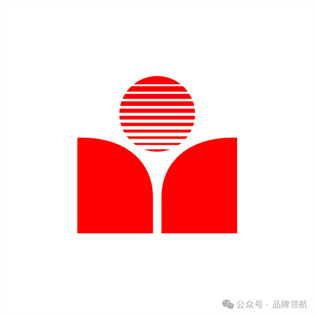 字母M图形创意logo，M的识别在26个字母中排第四