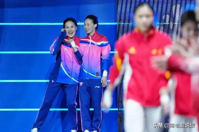 一场比赛结束后，全红婵和陈芋汐状态截然不同，幸不幸福一目了然