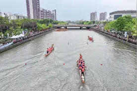 浦东航头首次举办龙舟赛，让居民们想起“小辰光的闹猛”图片
