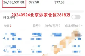 沪指百点巨阳，炒家上仓位。北京炒家交割单详解第（2）篇图片