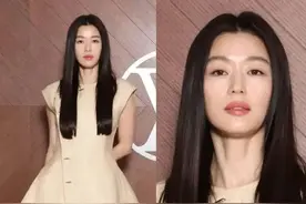 全智贤惊艳亮相巴黎时装周，重现“千颂伊”气场图片