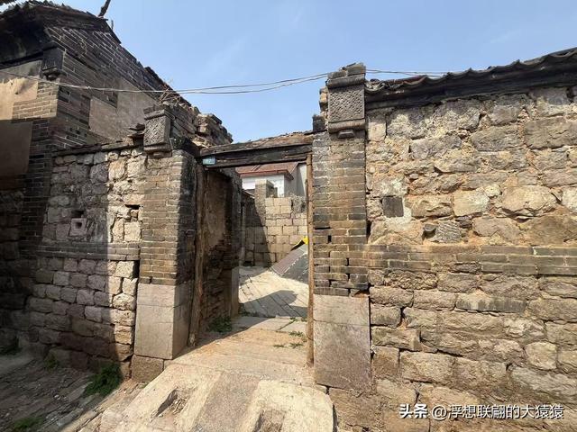 博山石马乡的中石马，留有众多古宅和古庙、古槐