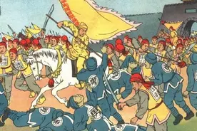 太平天国14年，双方精兵不多，很少有10万级别的战斗图片