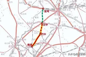 宝汉巴高铁条件成熟，直线距离优势明显图片