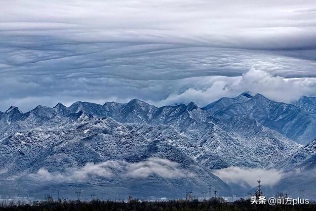 雪落终南古楼观