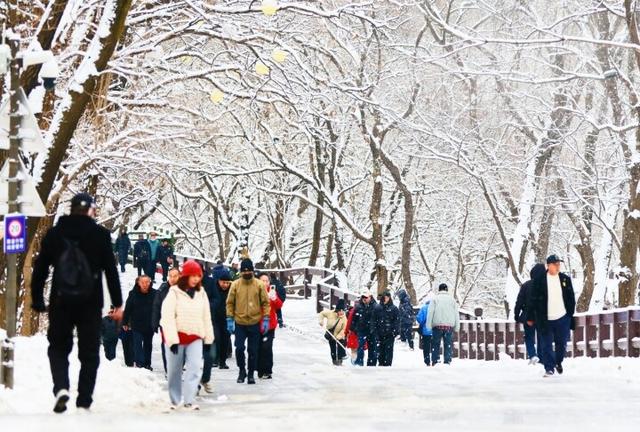 绝美雪景+免票福利！千山景区人气旺