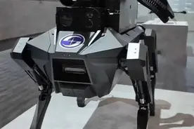 前有狼后有虎，机器虎亮相珠海，可搭载1000发子弹或两发火箭弹图片