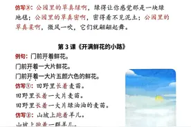 二年级下册语文25年重点仿写句子汇总，寒假背诵专项二图片