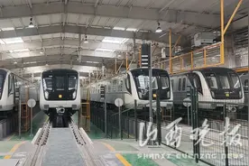 快来瞅瞅太原“地铁4S店”西山停车场长啥样图片