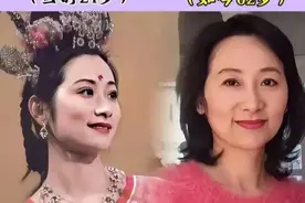 《西游记》里的女神们今昔对比照，美人在骨不在皮，不信你一个认不出？图片