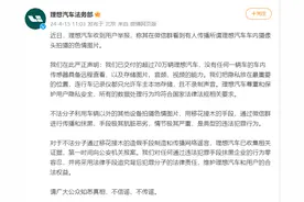 理想汽车否认车内摄像头拍摄色情图片：不法分子移花接木造谣抹黑 已报案图片