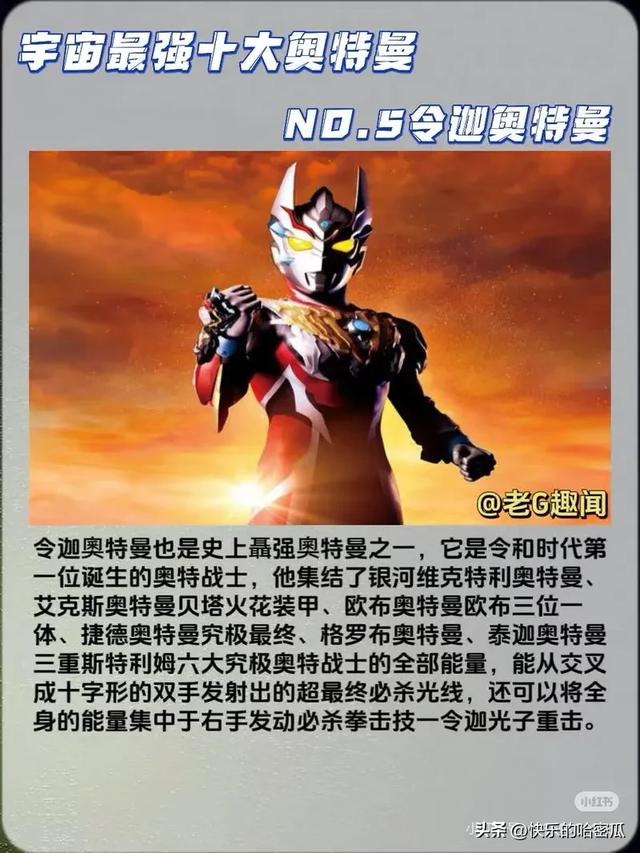 宇宙最强奥特曼十强排行榜