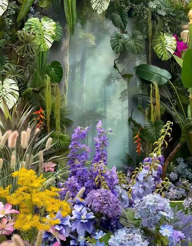 不用飞云南！西安老城根蓝花楹盛放，家门口打卡绝美紫色花海