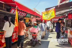 运城|东湖农贸市场，烟火气味浓图片