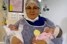 尸体也能生孩子？2017年，巴西21岁女子脑死123天后，诞下龙凤胎图片